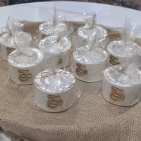 گیفت جا شمعی با حروف 