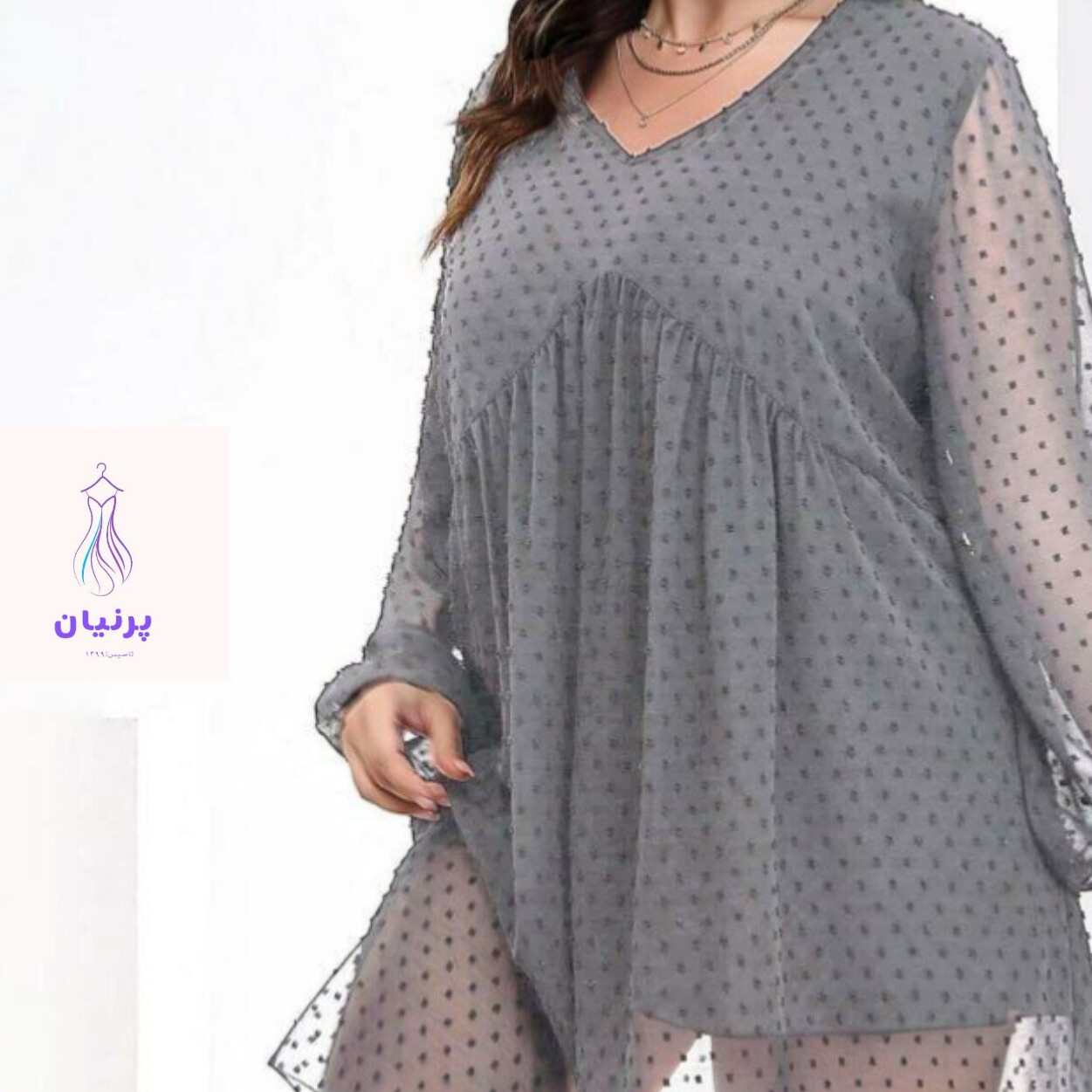 شومیز زنانه سایز بزرگ ،تونیک سایزبزرگ