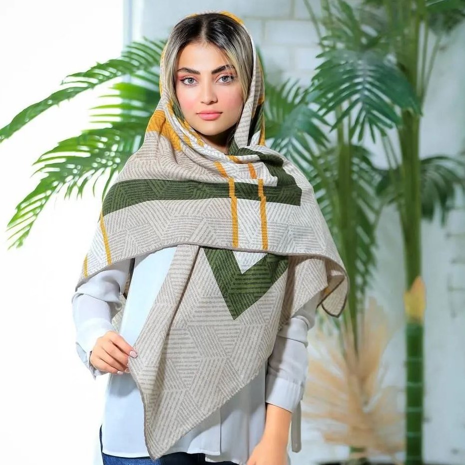روسری نخی پاییزه قواره کوچیک