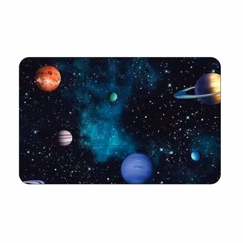 استیکر کارت مدل کهکشان