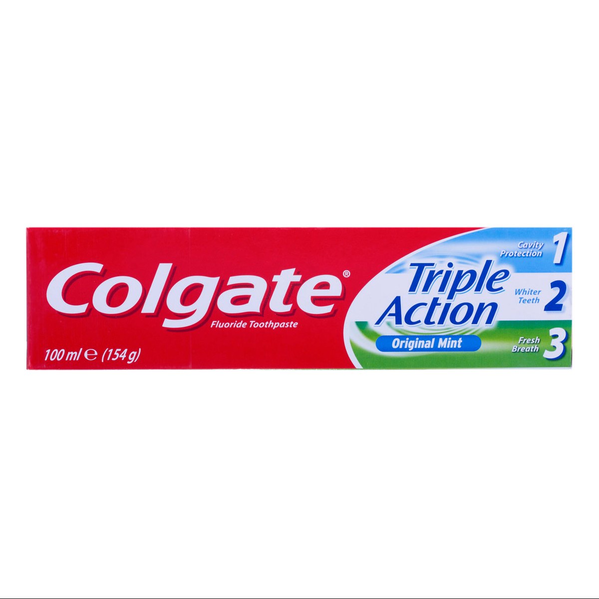 خمیردندان سه کاره کلگیت Colgate Triple Action حجم 100 میلی لیتر