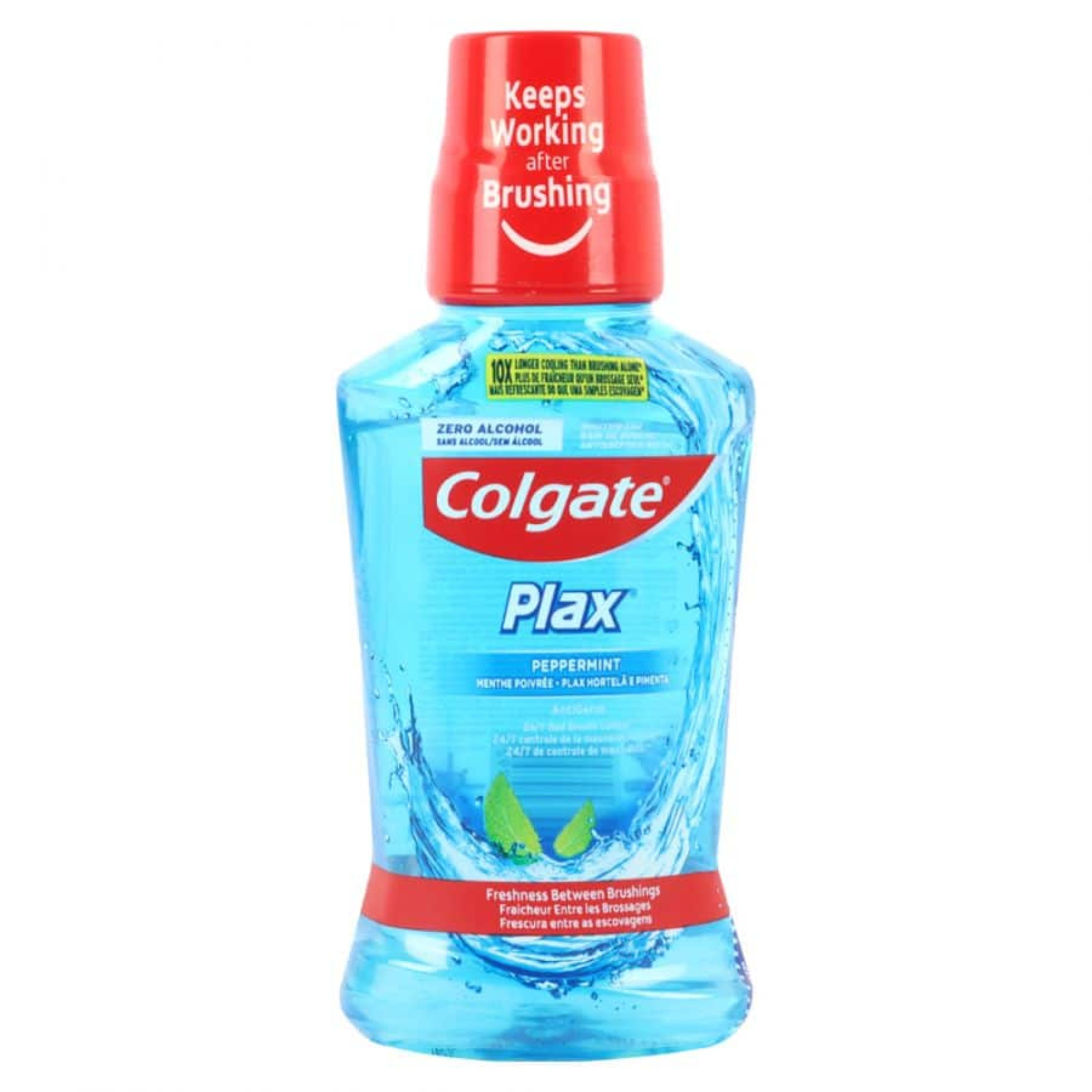 دهانشویه کلگیت Colgate مدل Plax Peppermint حجم 500 میل