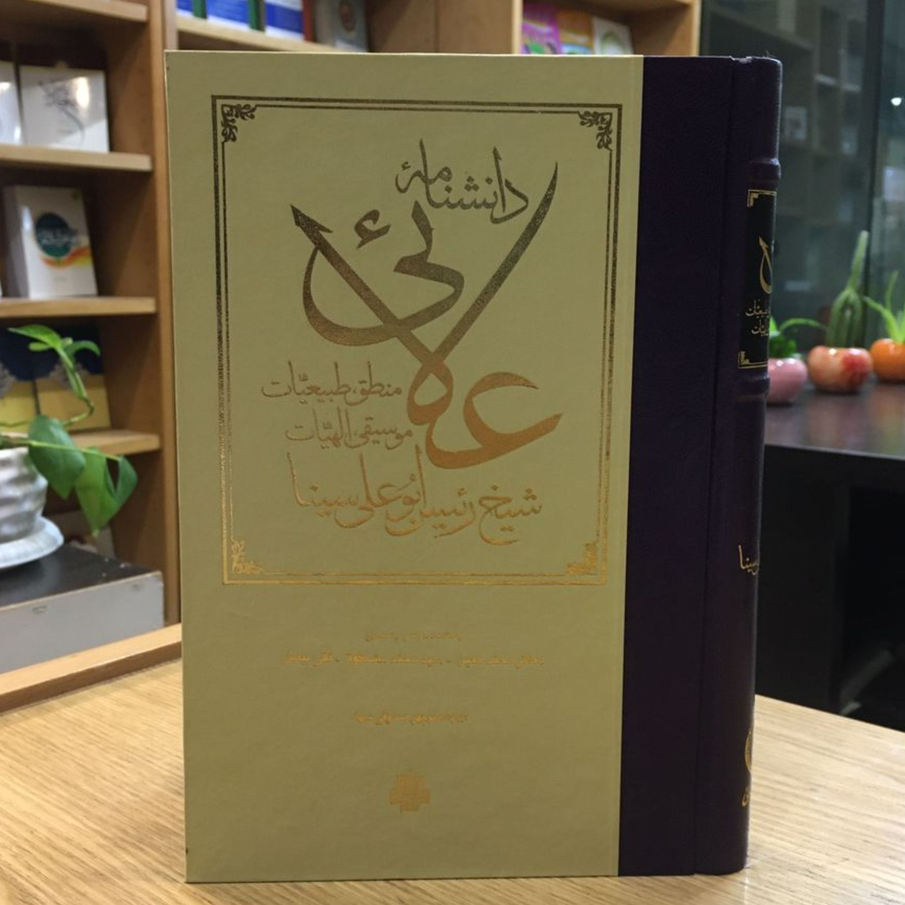 کتاب دانشنامه علائی منطق طبیعیات موسیقی الهیات (اثر ابوعلی سینا انتشارات مولی)