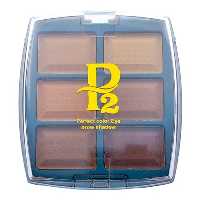 پالت سایه ابرو پی تو 6 رنگ مدل Matt effect شماره 608