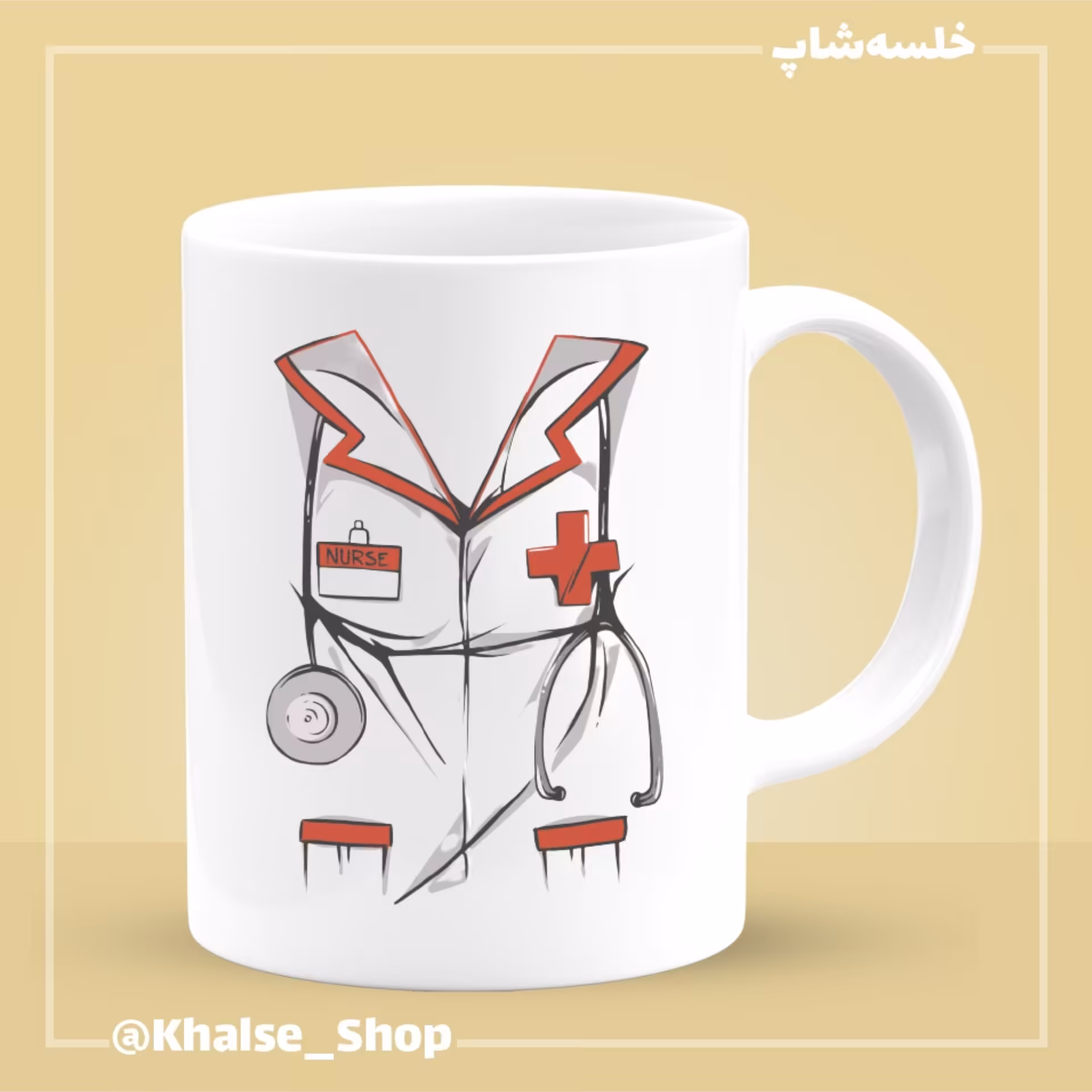 ماگ طرح پزشک 4