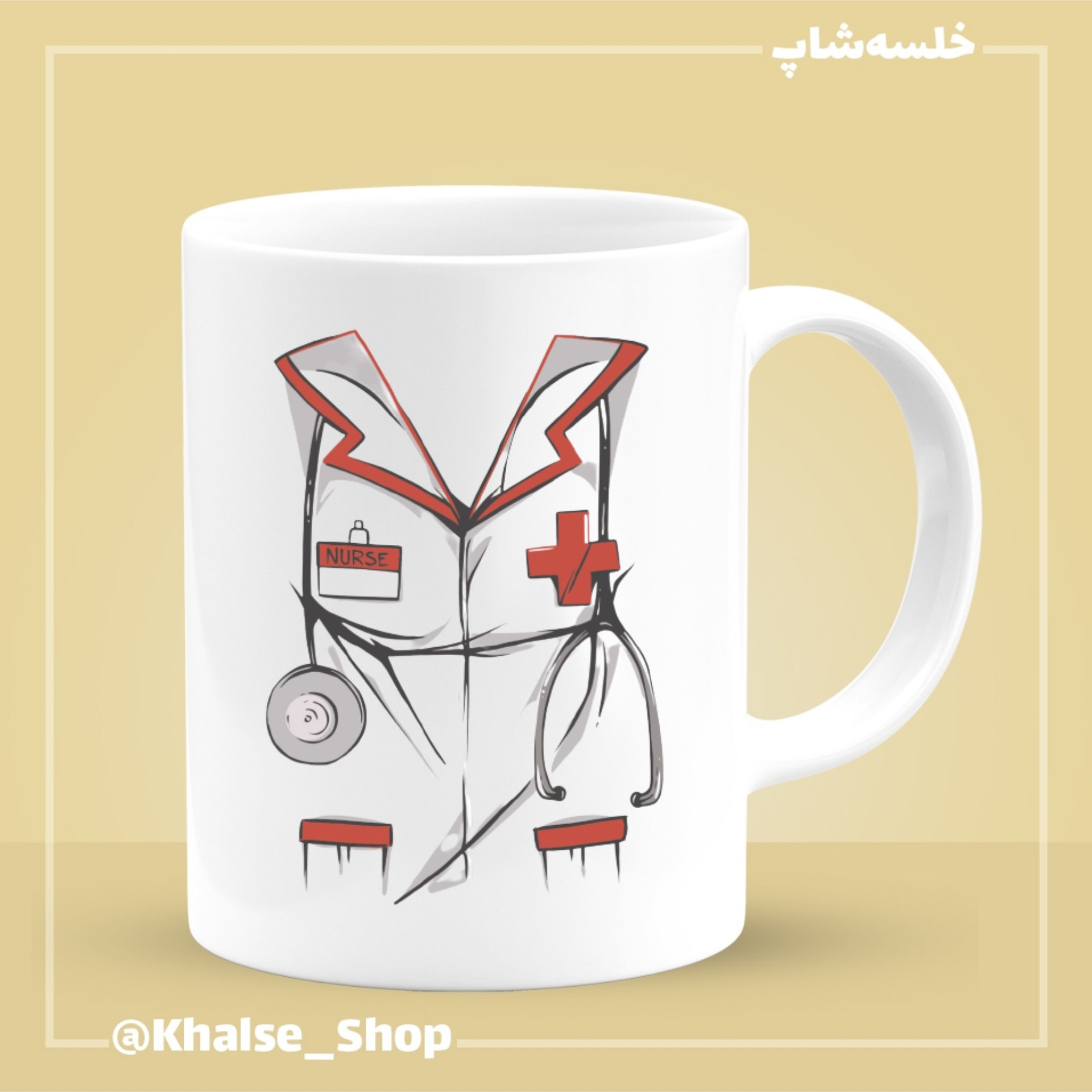 ماگ طرح پزشک 4