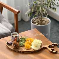 تخته گوشت بيضي مدل شاخ گوزني