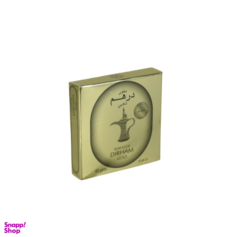 عود بخور مدل درهم طلایی کد 12