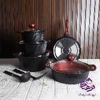 سرویس قابلمه ترک 11 پارچه برند BIzim