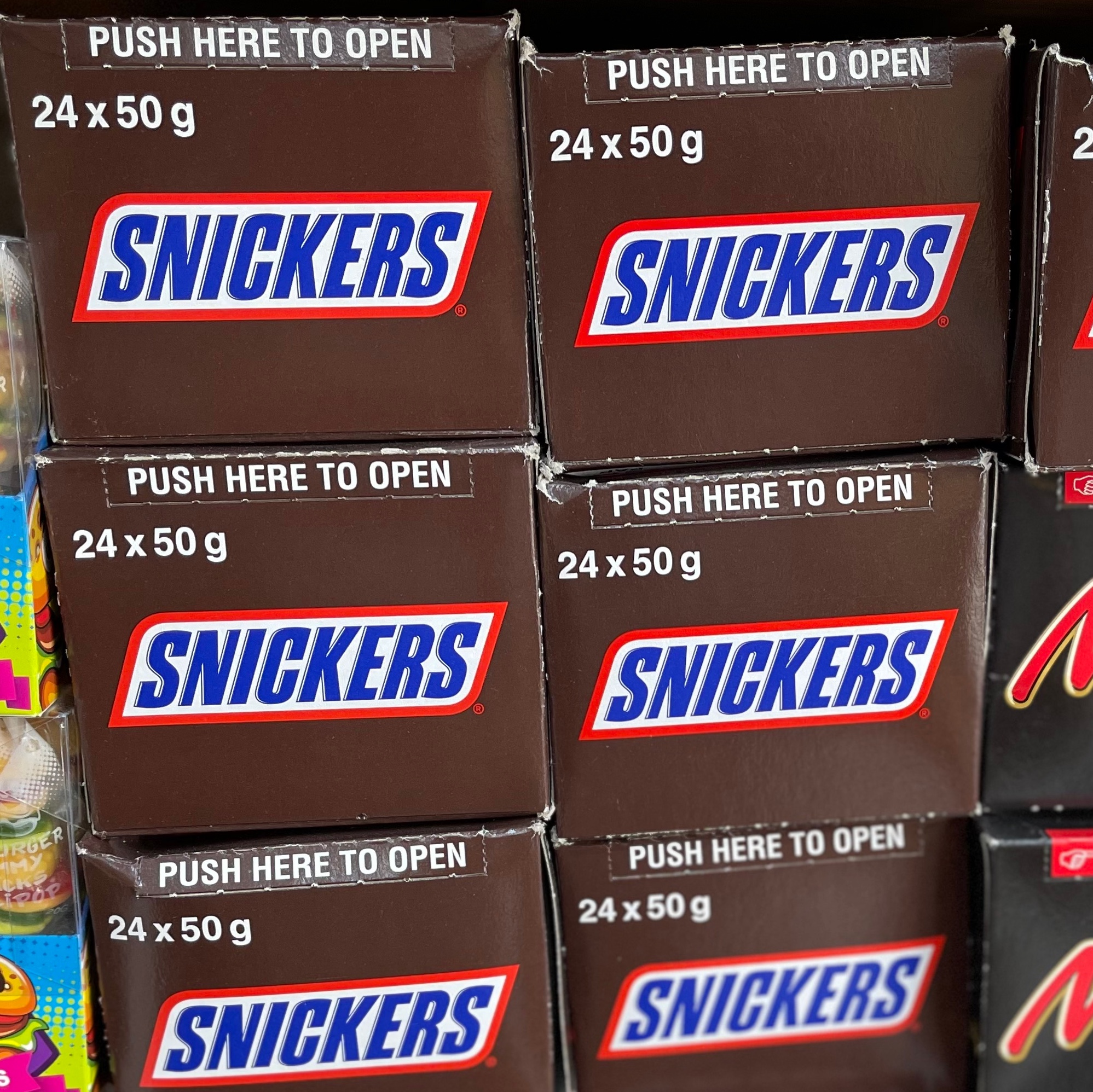 شکلات اسنیکرز  Snickers اصل 24 عددی
