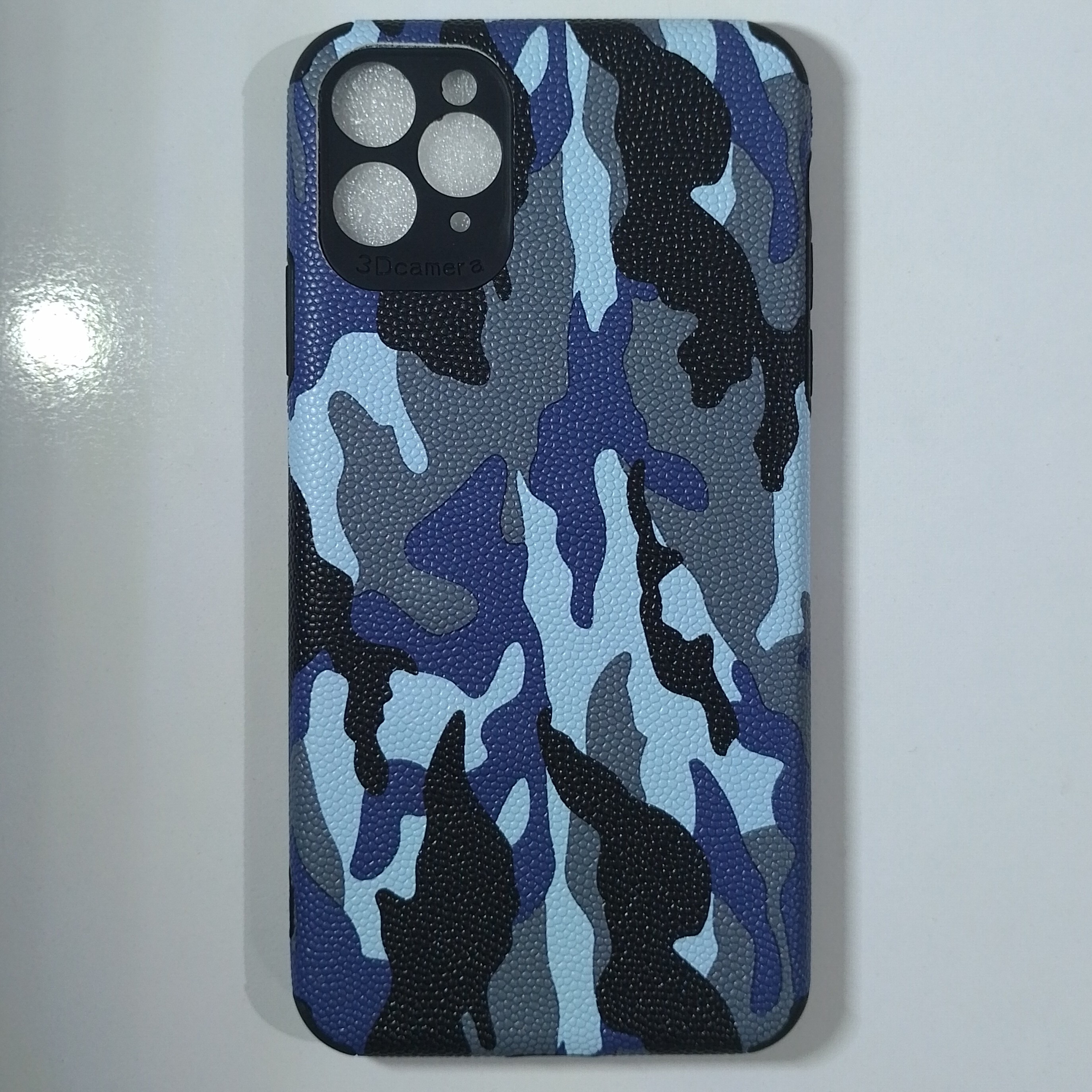 کاور گوشی موبایل اپل iphone 11 pro max رنگ آبی طرح چریکی