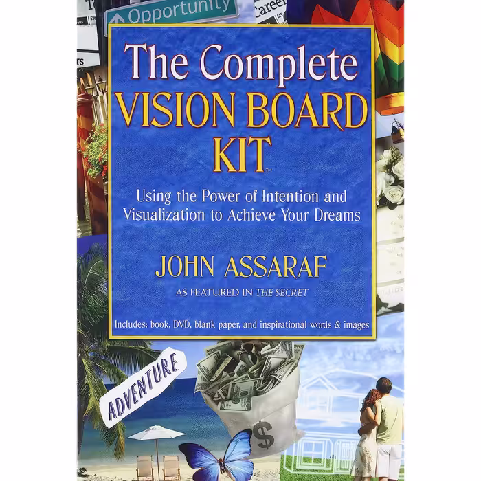 کتاب زبان اصلی The Complete Vision Board Kit اثر John Assaraf and John Assaraf