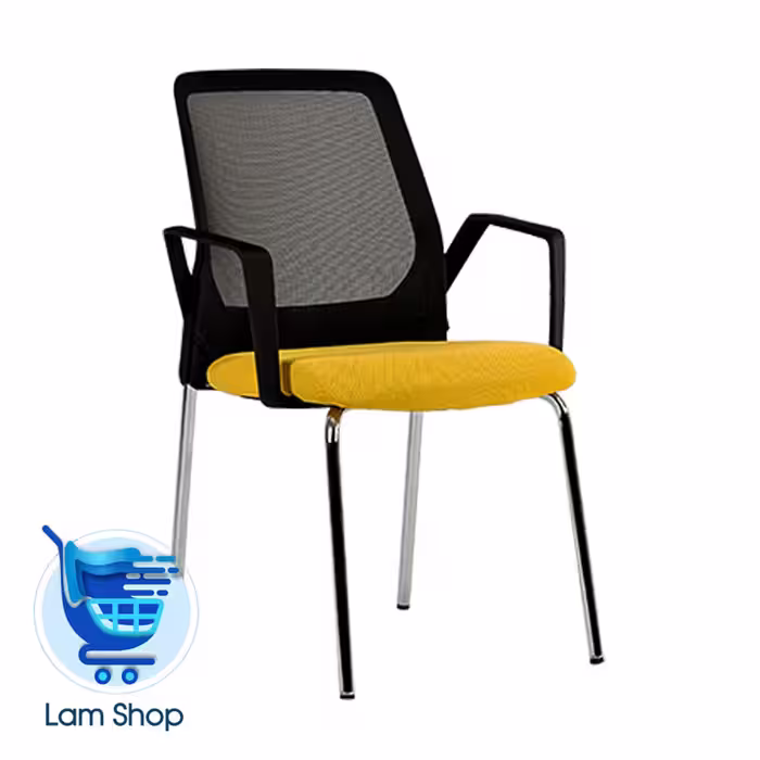 صندلی چهارپایه OCF666i نیلپر پایه مشکی(زمان ارسال 15 تا 25 روز کاری)