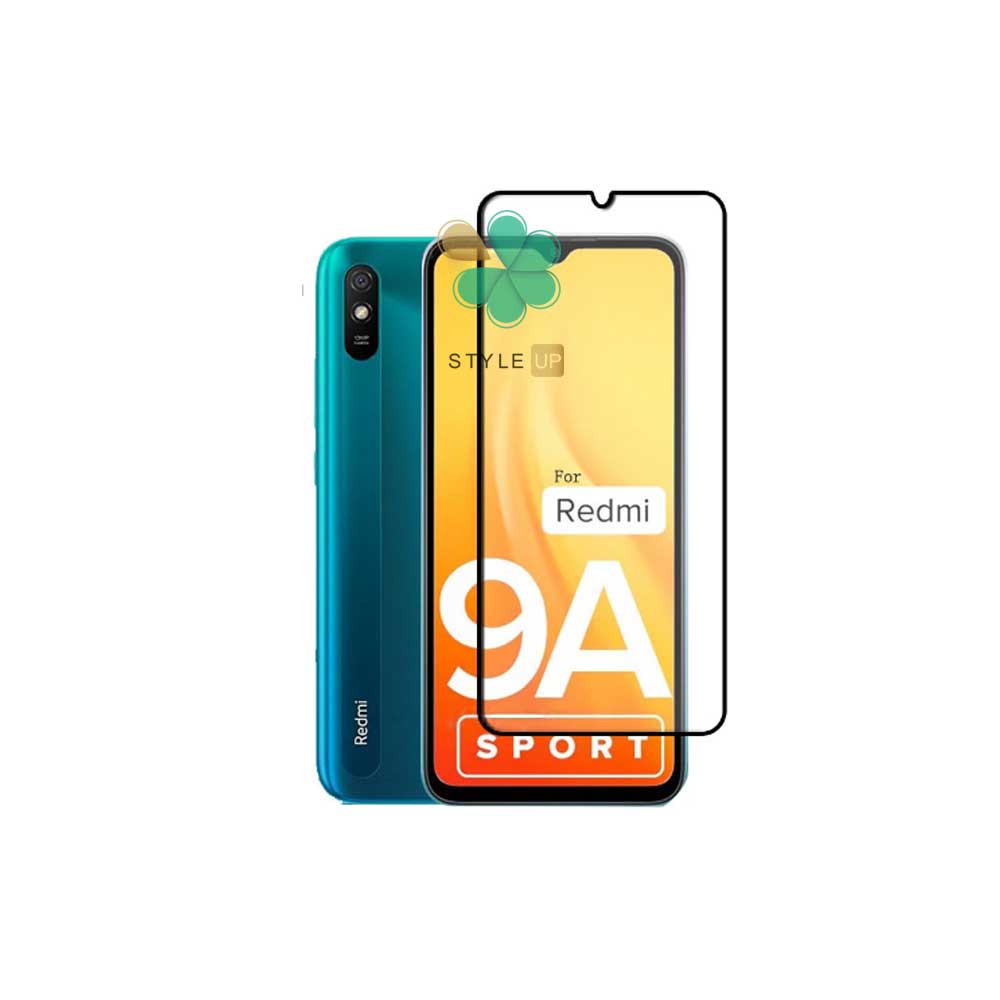 گلس گوشی شیائومی Xiaomi Redmi 9A Sport مدل تمام صفحه