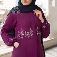 مانتو  دکمه دار جیب دار دانژه