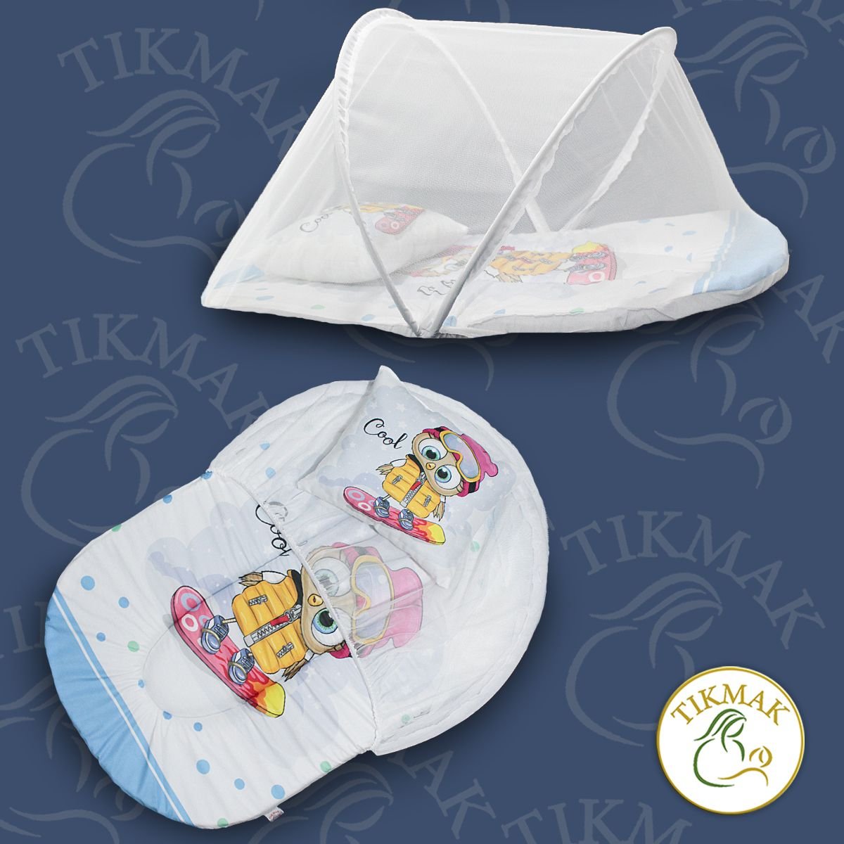 پشه بند چاپی مخمل