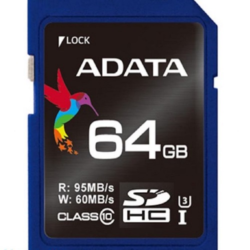 Adata Premier SDHC UHS-I U3 Class 10 Memory Card – 128GB