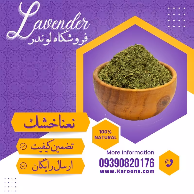 نعنا خشک خرد شده (130گرمی) فروشگاه لوندر