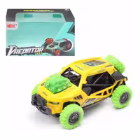 ماشین بازی مدل تصادفی Predator 4x4 رنگ زرد 