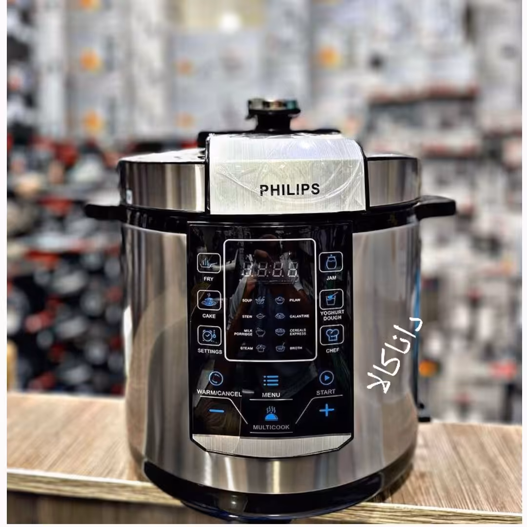 زودپز برقی فیلیپس 6لیتر،فول امکانات و فول برنامه