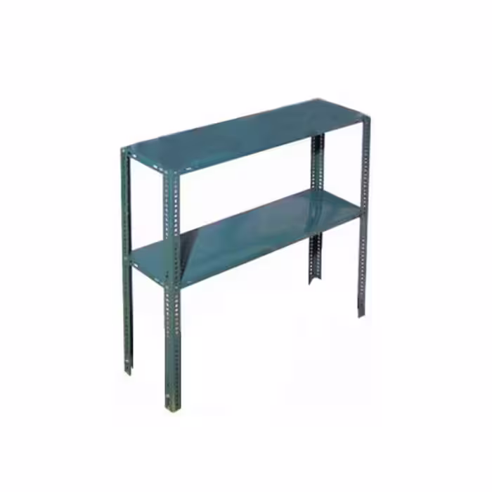 قفسه مدل پیچی 2 طبقه سایز 80x40 پایه ا متری (ارسال پس کرایه و به عهده مشتری)