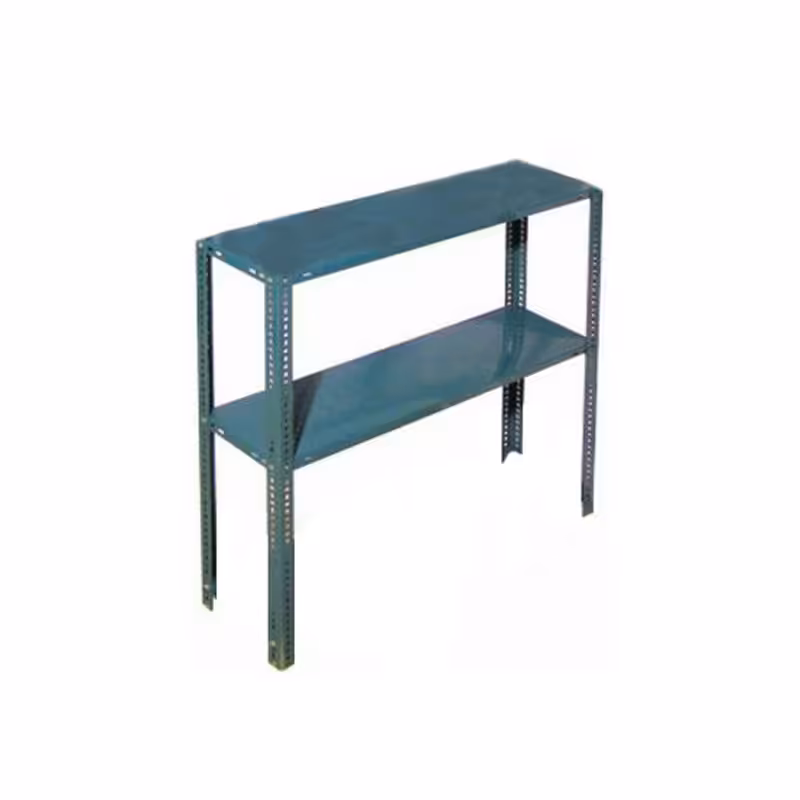 قفسه مدل پیچی 2 طبقه سایز 80x40 پایه ا متری (ارسال پس کرایه و به عهده مشتری)