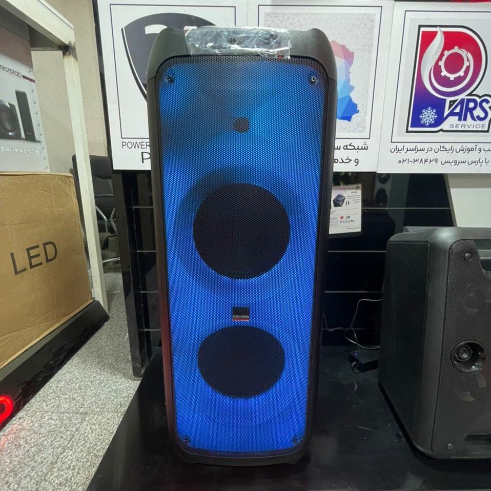 اسپیکر شارژی دی جی میکرولب مدل flame 101
