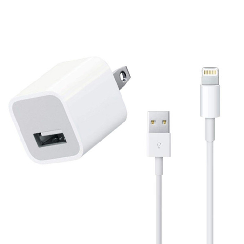 شارژر و کابل تبدیل USB به لایتنینگ مدل MD814CHA