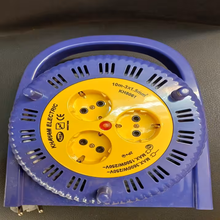 سه راهی ارتدار سیار قرقره ای خیام الکتریک با دوسال گارانتی