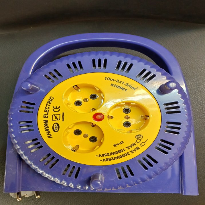 سه راهی ارتدار سیار قرقره ای خیام الکتریک با دوسال گارانتی