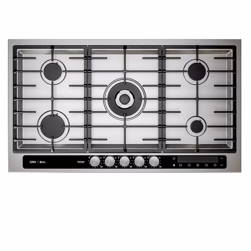 اجاق گاز صفحه ای استیل کن مدل رایجل مولتی استپ