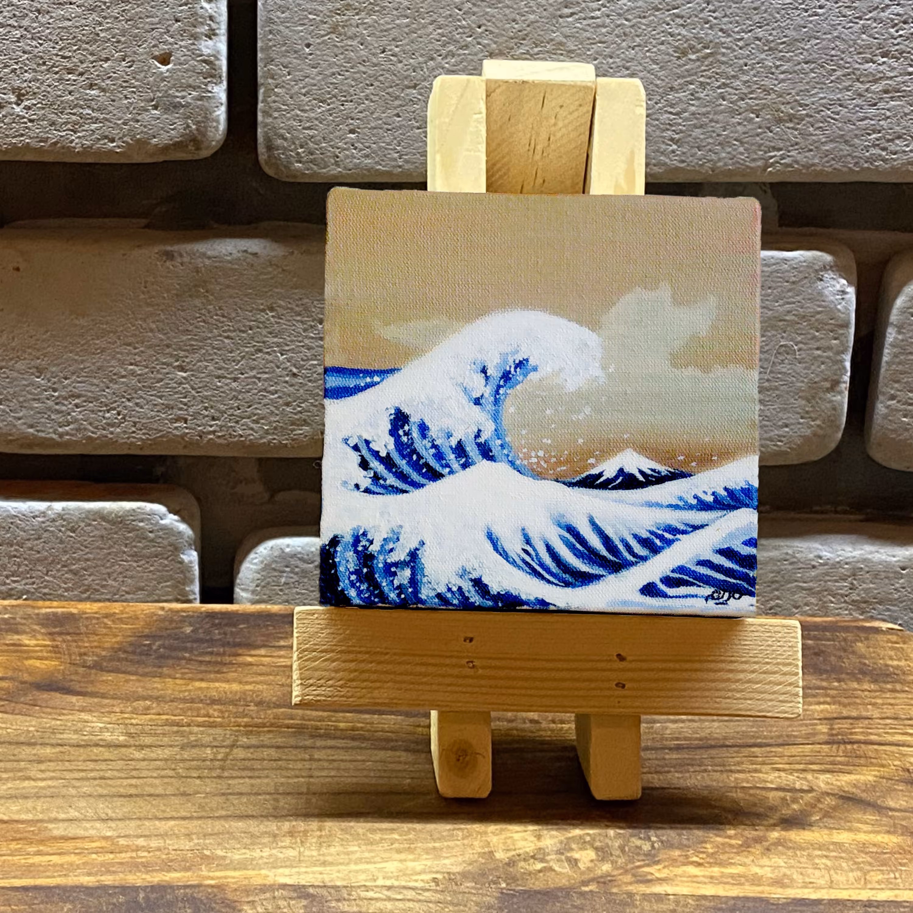 نقاشی اکلریک موج عظیم