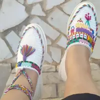 گیوه به همراه پابند 