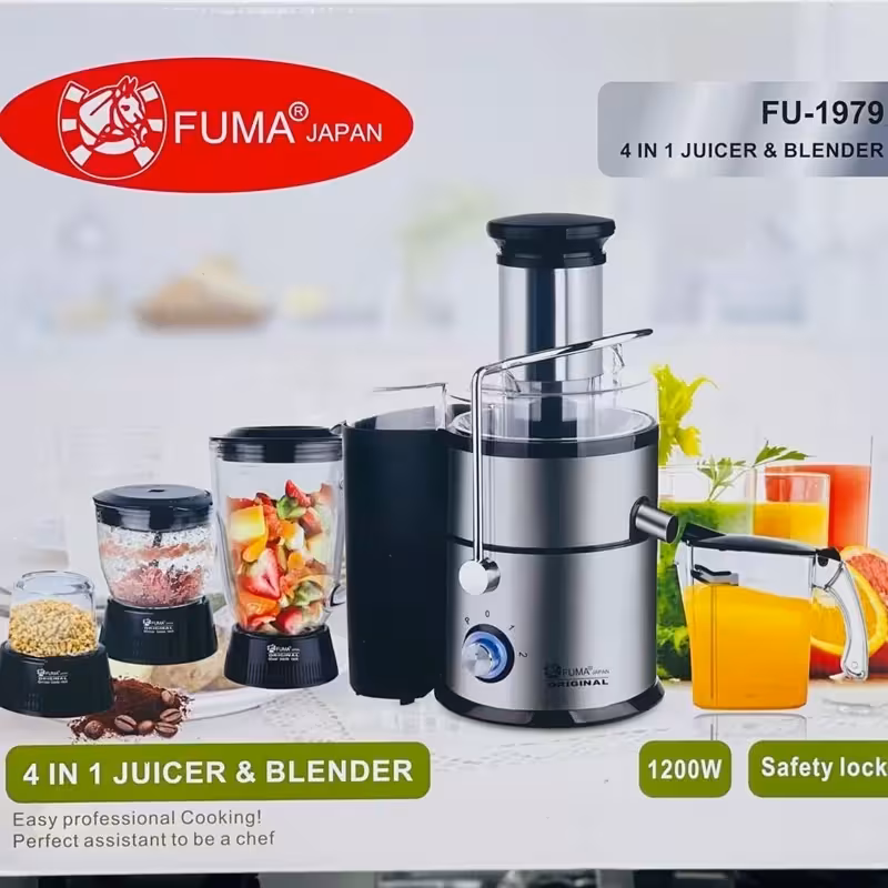 آبمیوه گیری 4کاره برند فوما کد1979(ارسال رایگان)