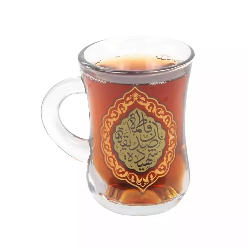 استکان کمر باریک دسته دار