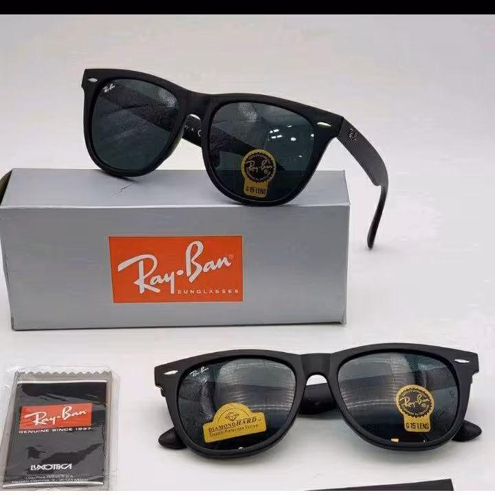 عینک آفتابی مردانه ریبن شیشه سنگ یووی 400