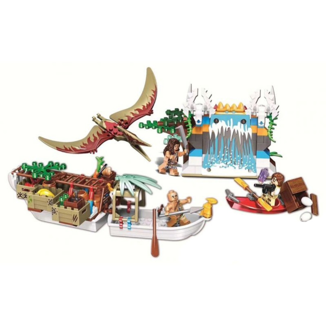 لگو کشتی قبیله 272 قطعه سری JURASSIC