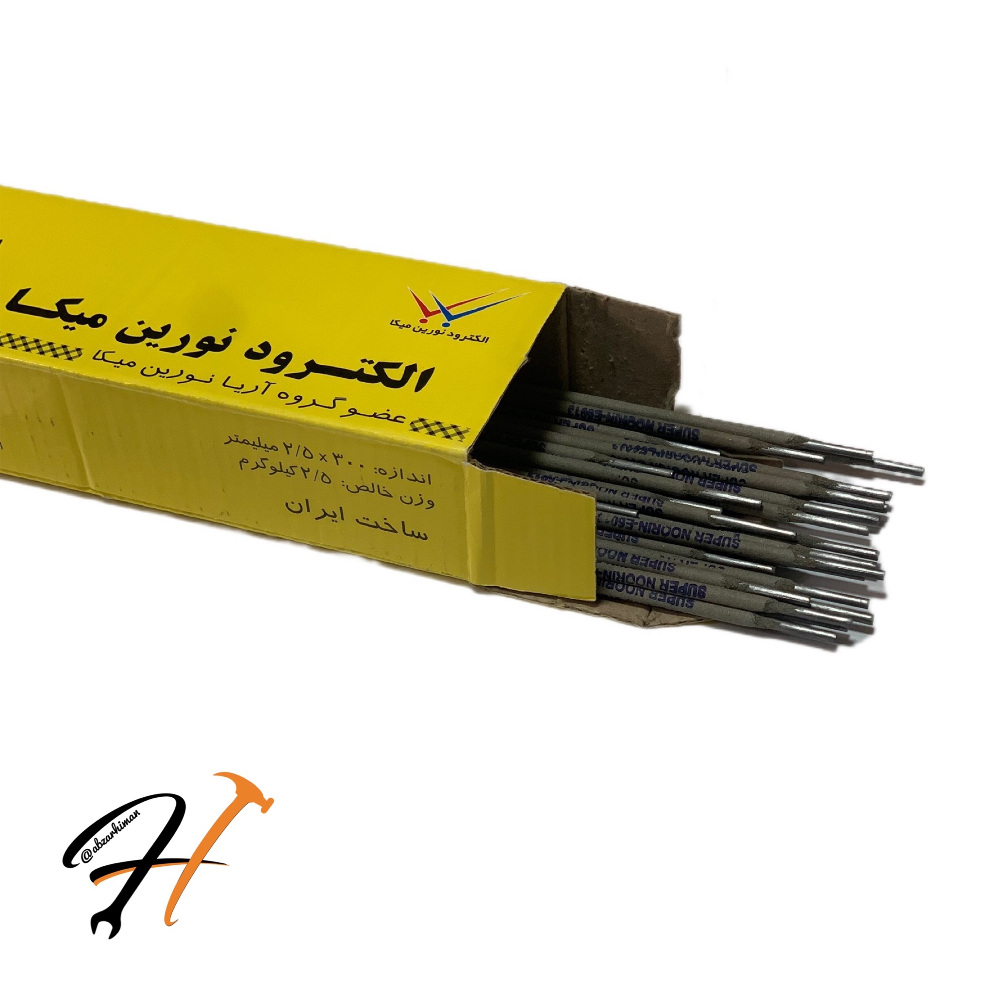 الکترود 6013 سوپر نورین میکا سایز 25 (1 عدد)