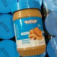 کره بادام زمینی rasti crunchy340 گرمی 