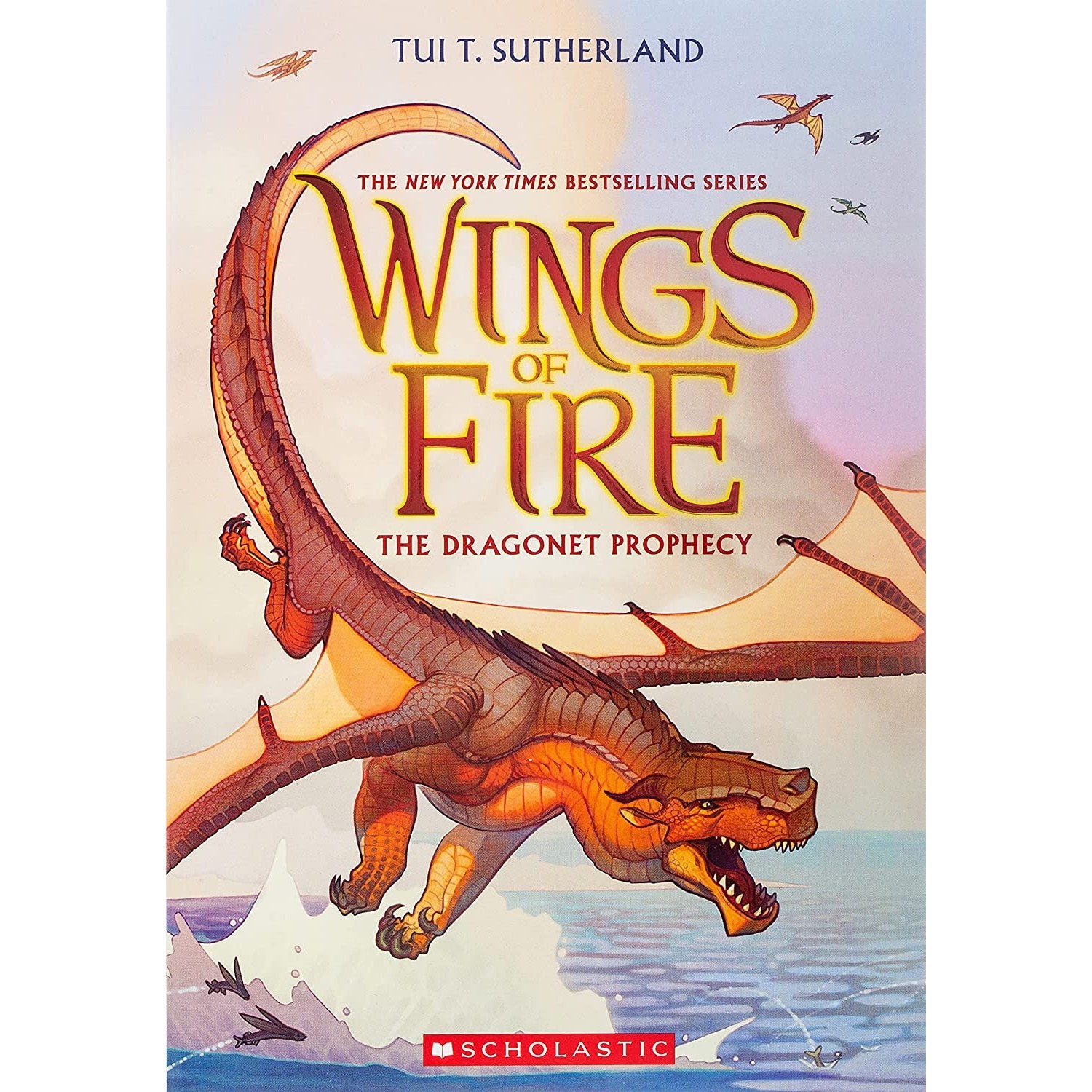 کتاب زبان اصلی The Dragonet Prophecy Wings of Fire اثر Tui T Sutherland