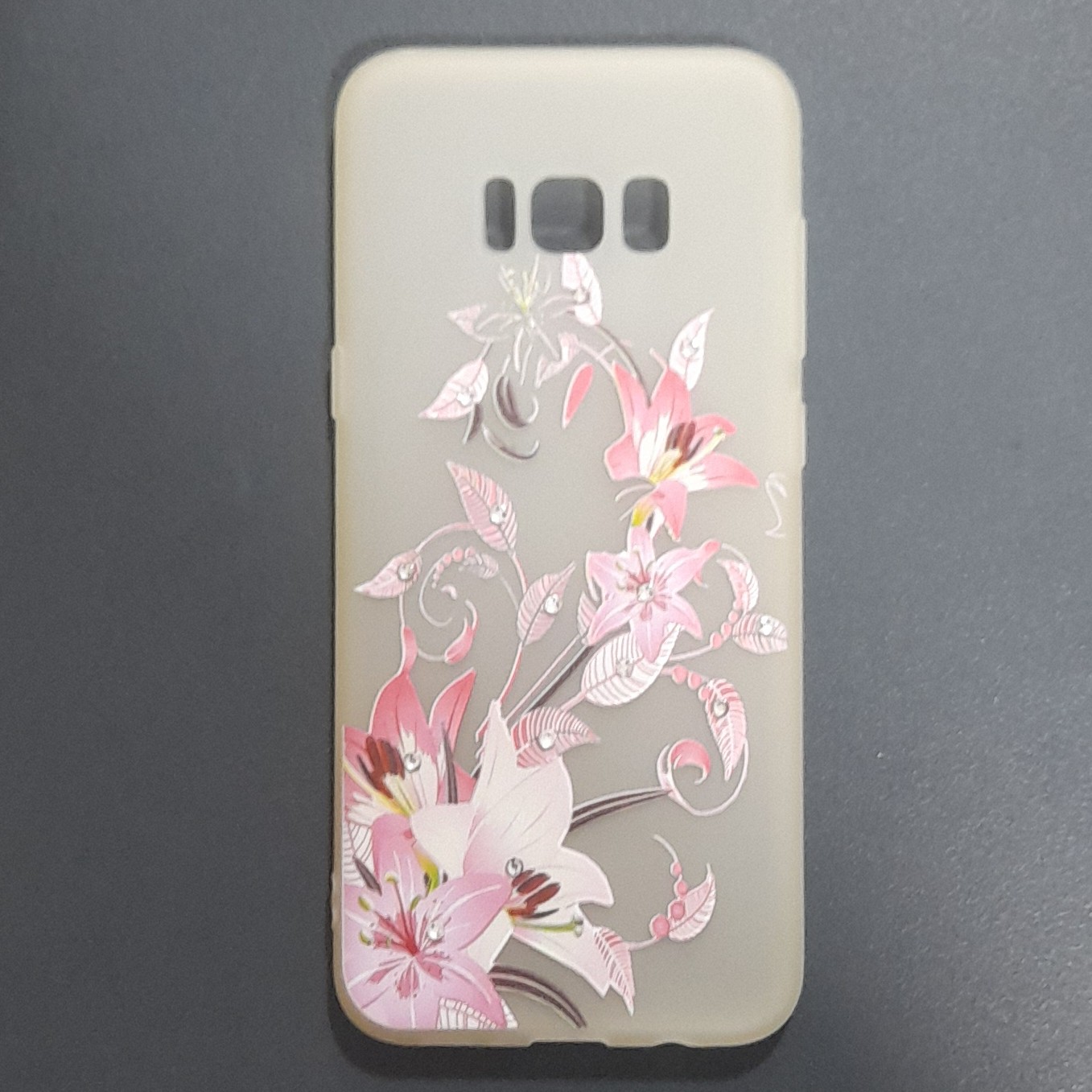 قاب گوشی s8پلاس نگین دار فانتزی