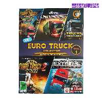 مجموعه بازی های شبیه سازی کامیون EURO TRUCK COLLECTION VOL 1 مخصوص PC نشر گردو