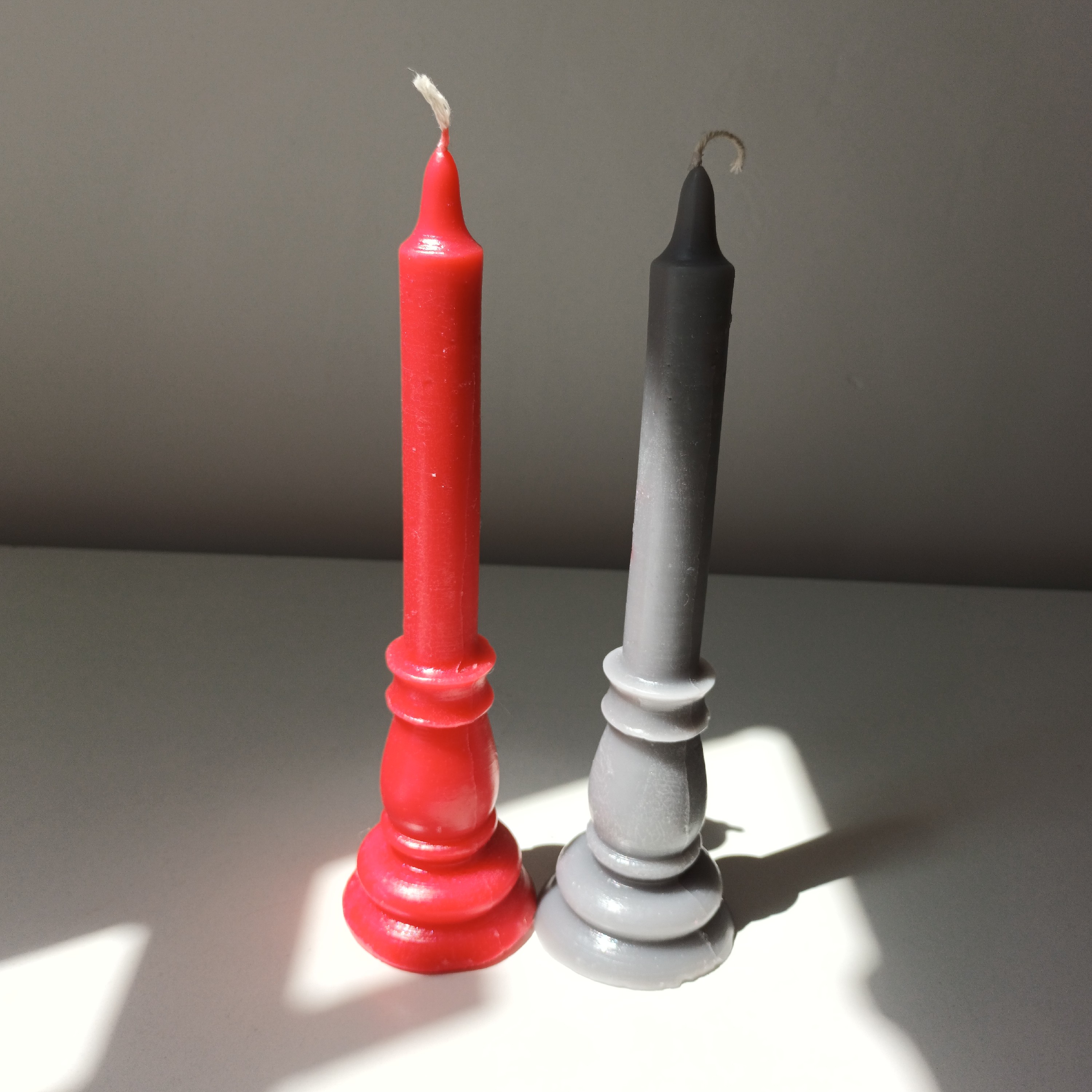 شمع قلمی کلیسایی دستساز (قابل سفارش به رنگ دلخواه)