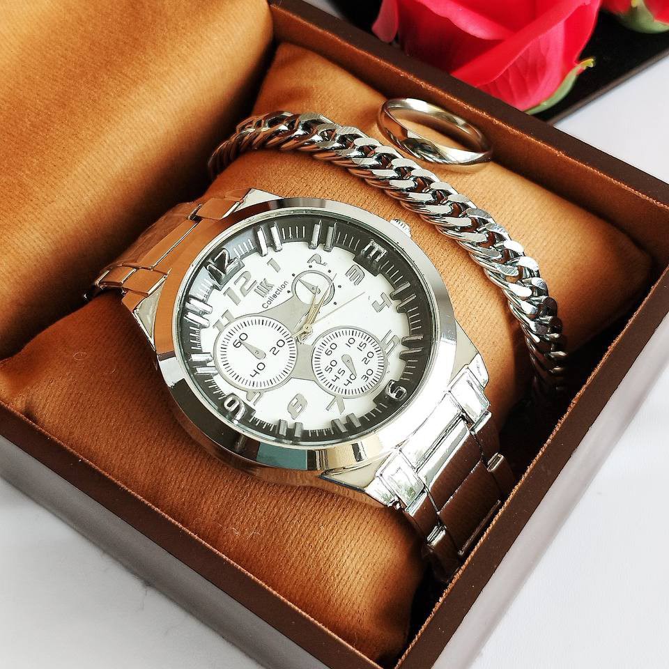 ست ساعت و دستبند پسرانه