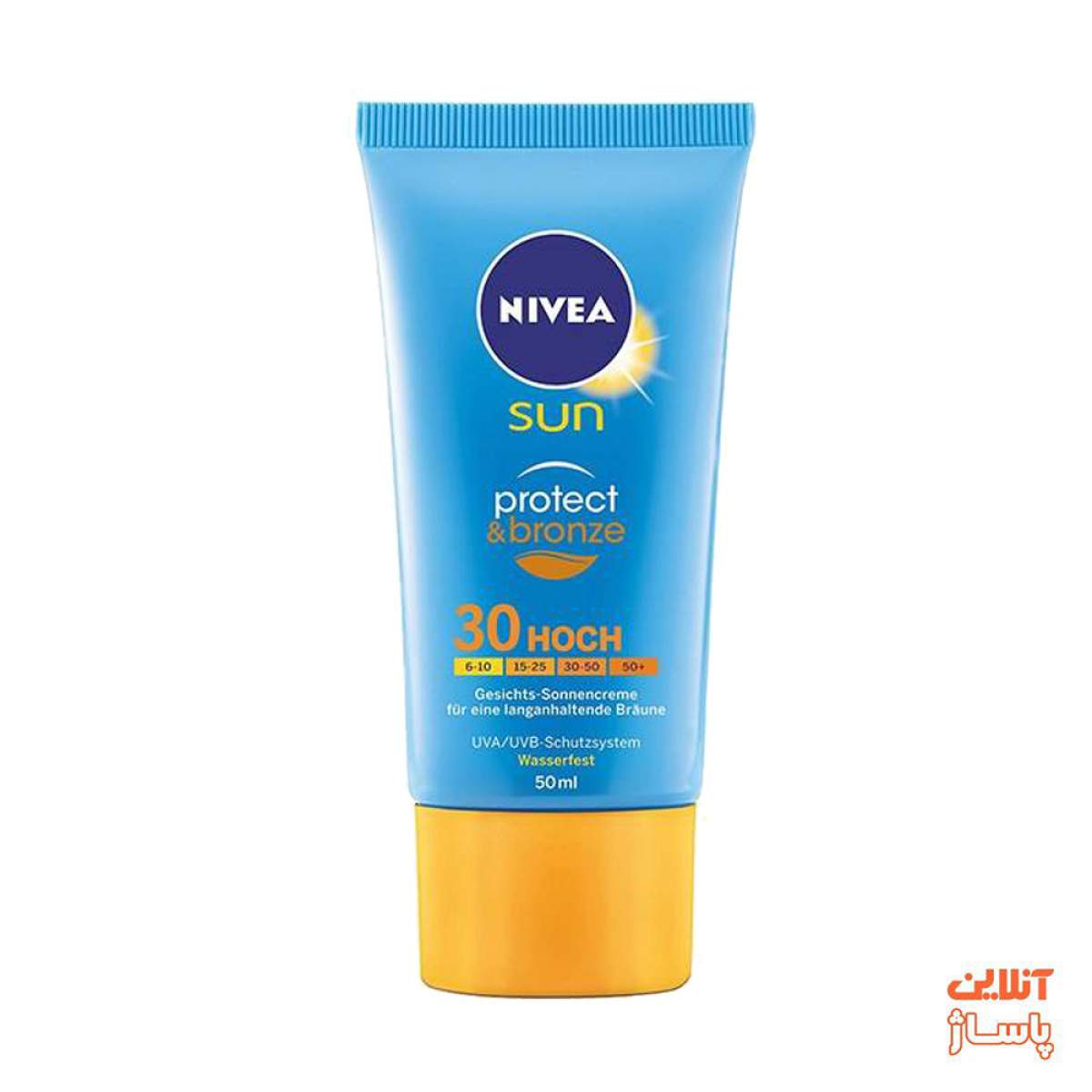 کرم ضد آفتاب نیوآ مدل Protect and Bronze با SPF30 حجم 50 میلی لیتر