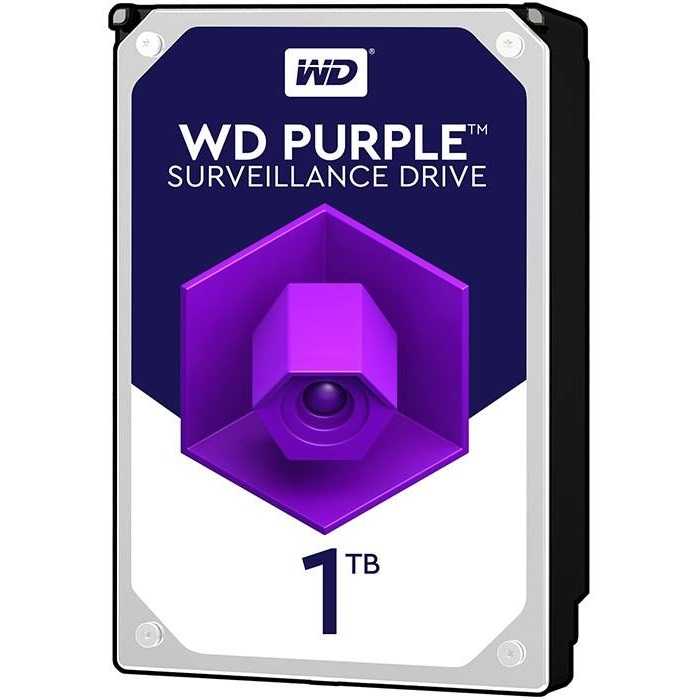 هارددیسک اینترنال وسترن دیجیتال مدل Purple WD10PURZ ظرفیت 1 ترابایت گارانتی18 ماهه تعویض نو