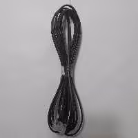 سیم خط تلفن 5 متری مشکی
