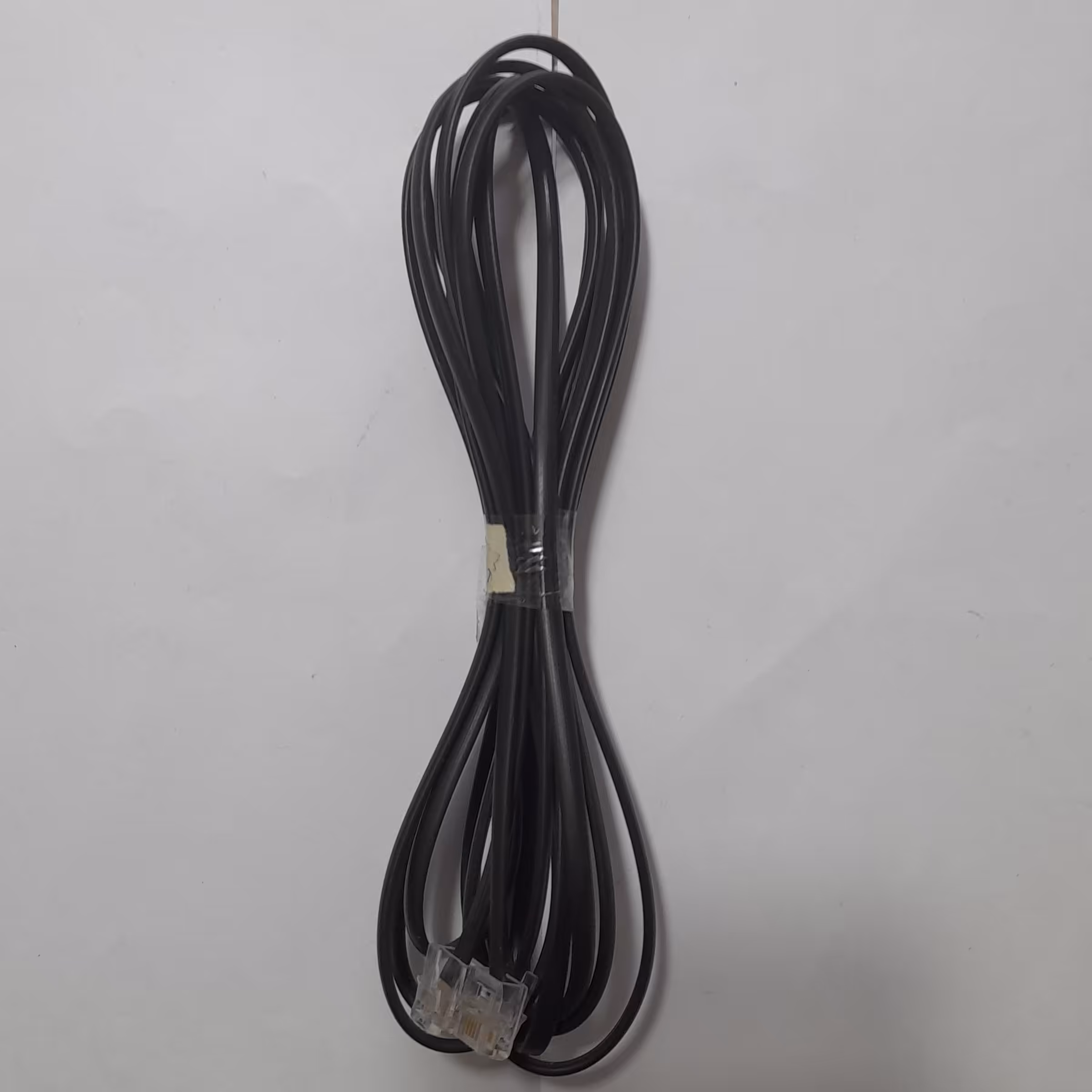 سیم خط تلفن 5 متری مشکی