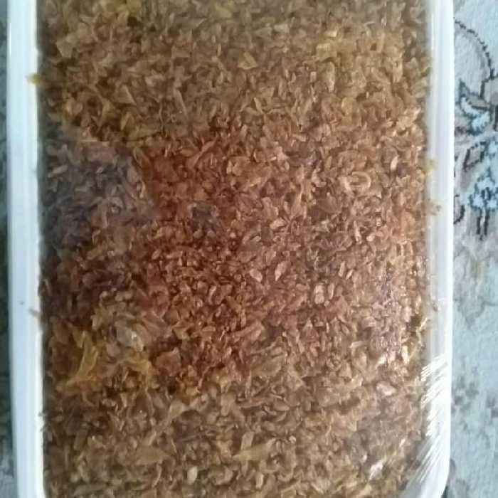 پیاز سرخ شده نگینی  یک  کیلویی 