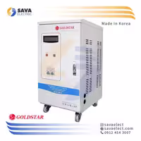 خرید استابلایزر تک فاز سروو موتوری 20KVA عمودی LG-1P-20K-V گلداستار کره | ساوا الکتریک